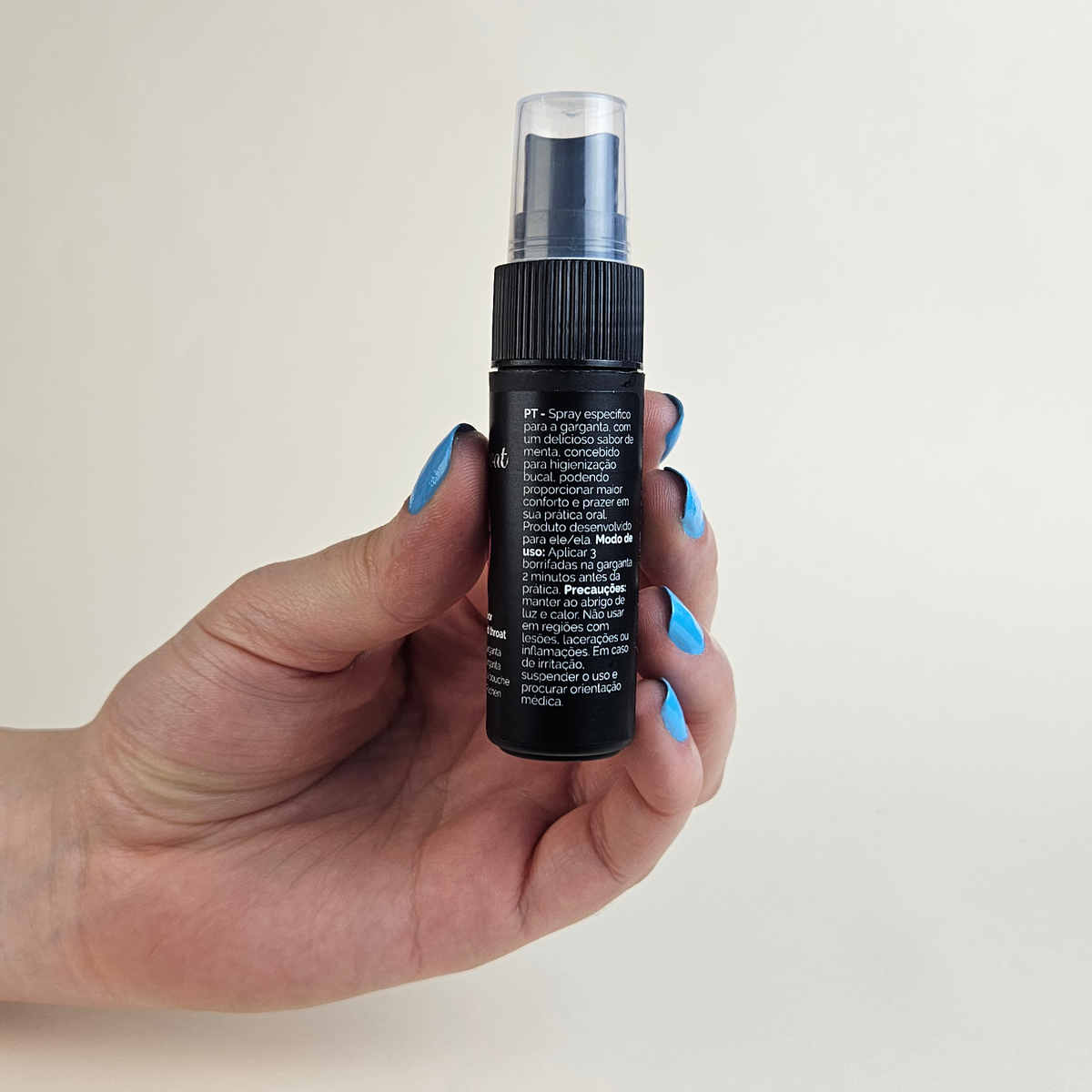 INTT Deep Throat - Spray para Sexo Oral com Sabor a Menta